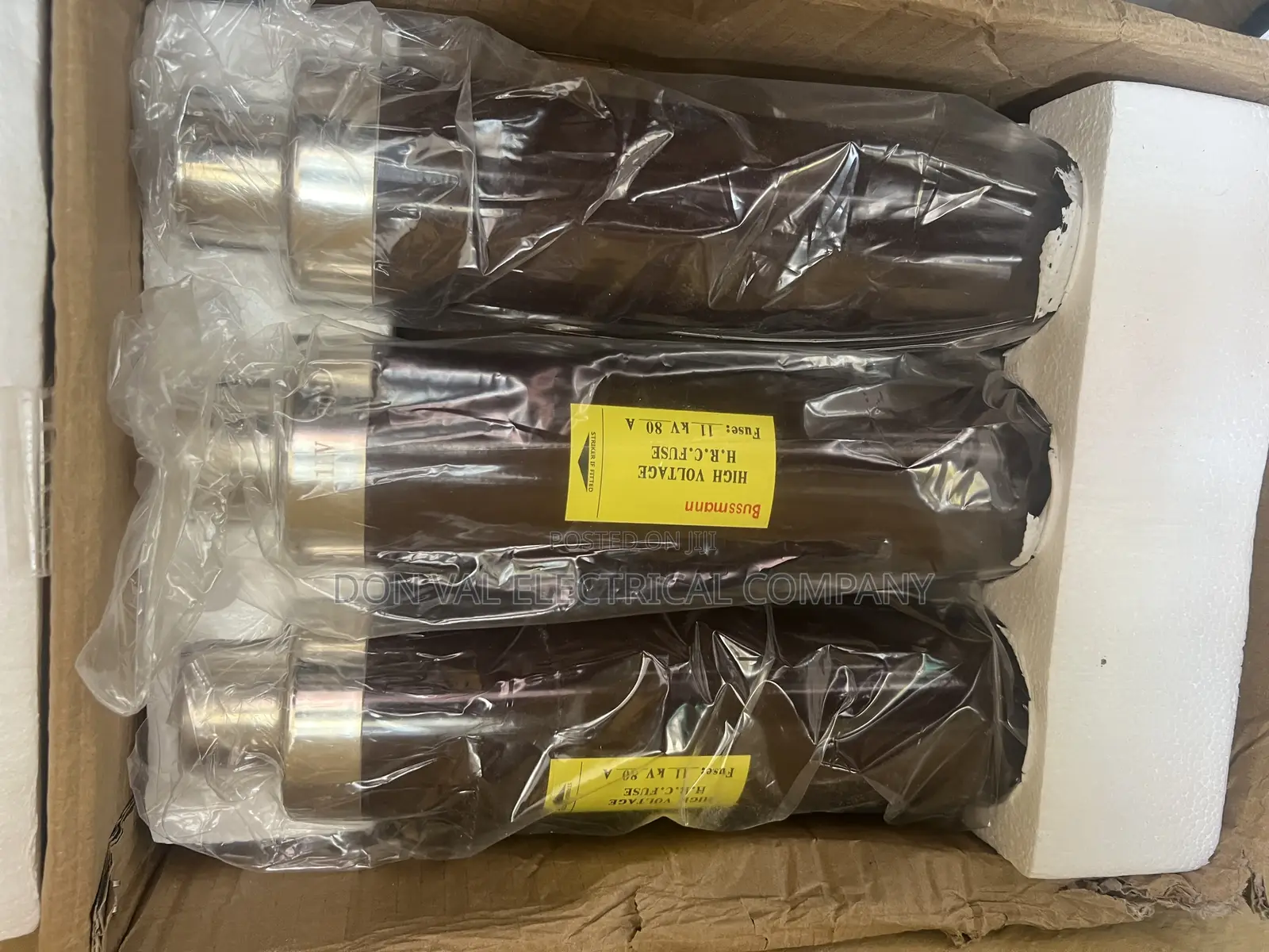 Bussman High Voltage HRC Fuse 80amp