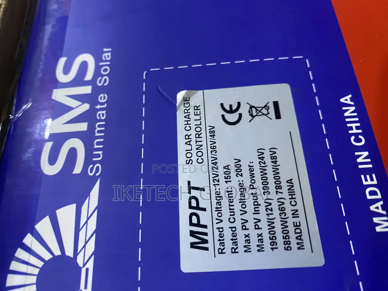 150a SMS Solar Charge Controller