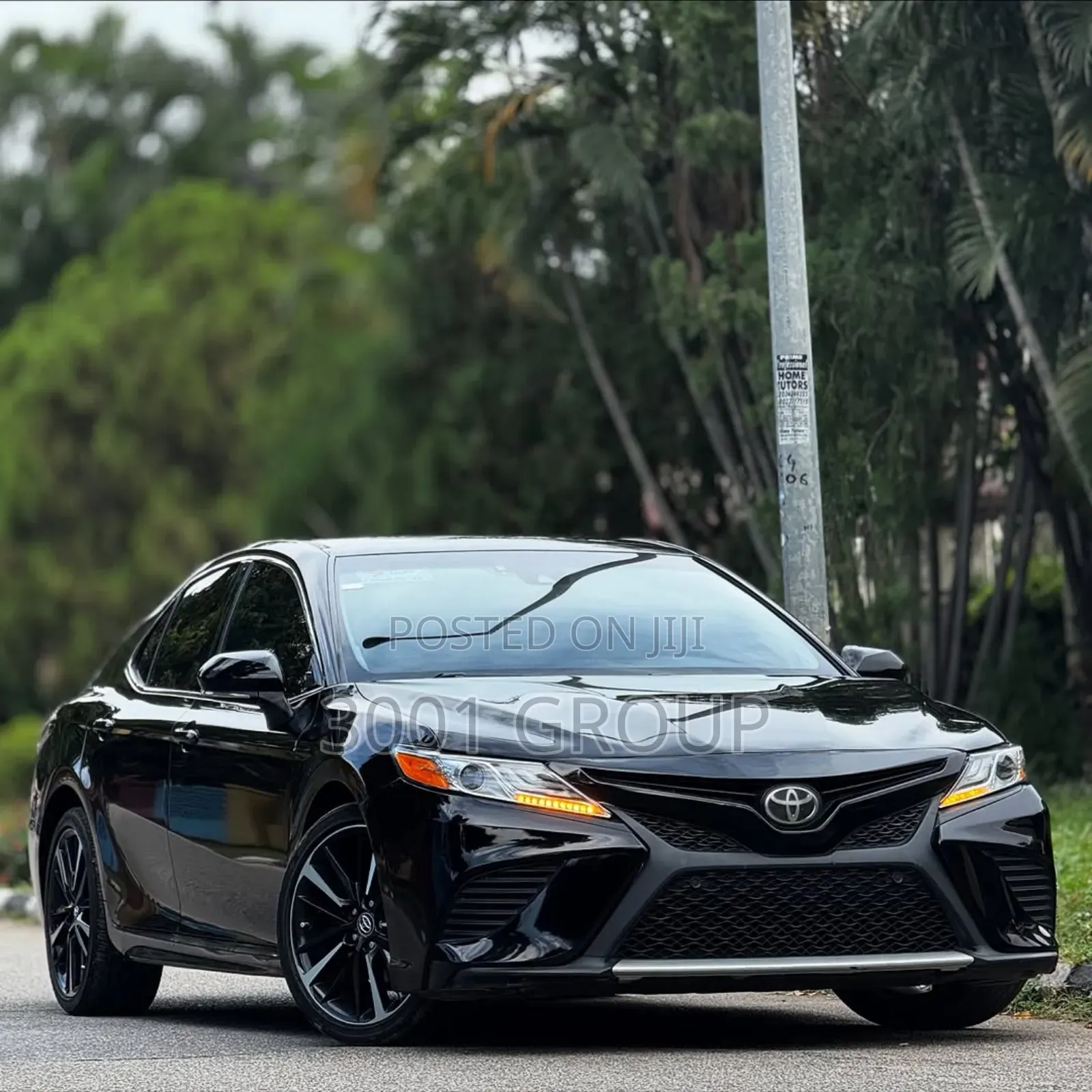 Toyota Camry XSE V6 FWD (3.5L 6cyl 8AM) 2018 Black