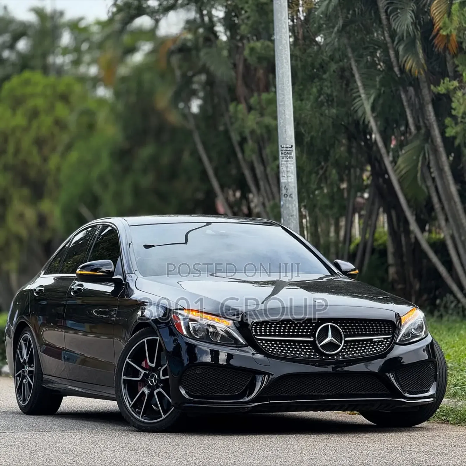 Mercedes-Benz C43 4Matic Sedan AWD (3.0L V6 9AM) 2018 Black