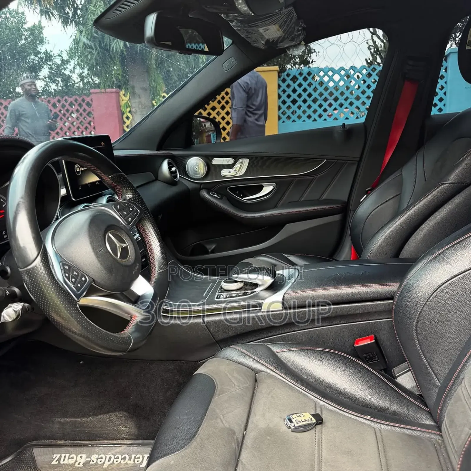 Mercedes-Benz C43 4Matic Sedan AWD (3.0L V6 9AM) 2018 Black