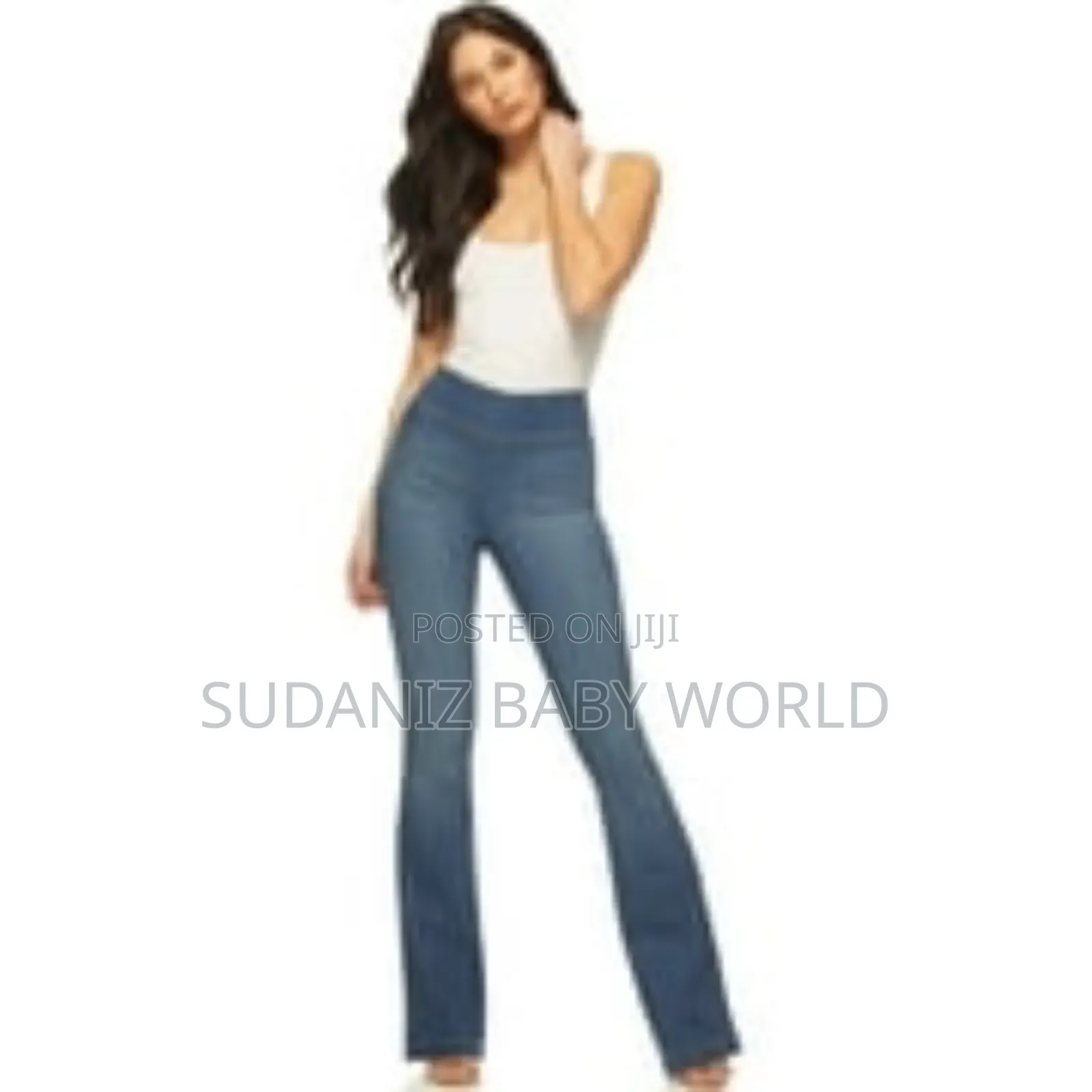 Sofia Jeans Womens Melisa Flare High Rise Pull on Jeans