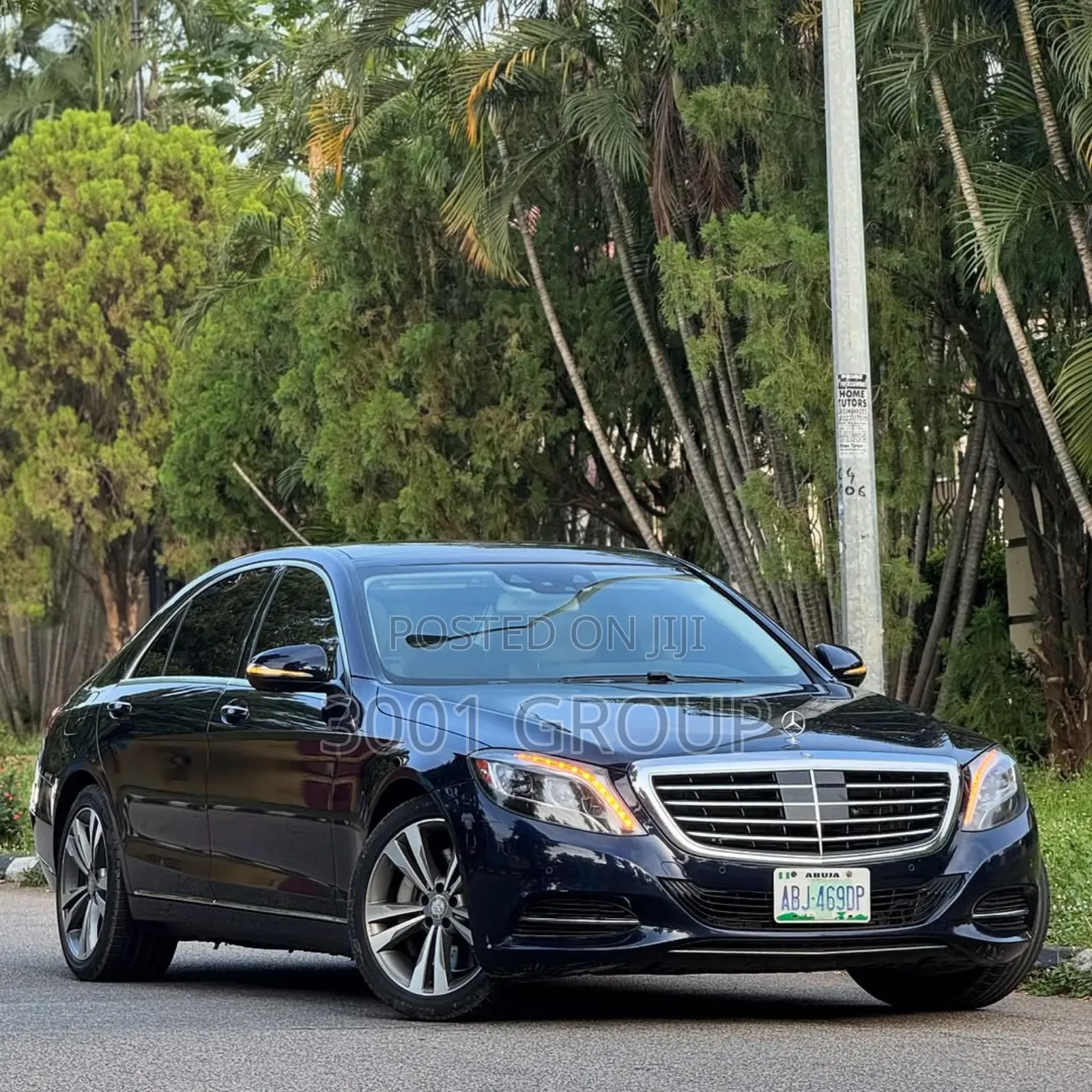 Mercedes-Benz S-Class S 550 4MATIC 2015 Blue