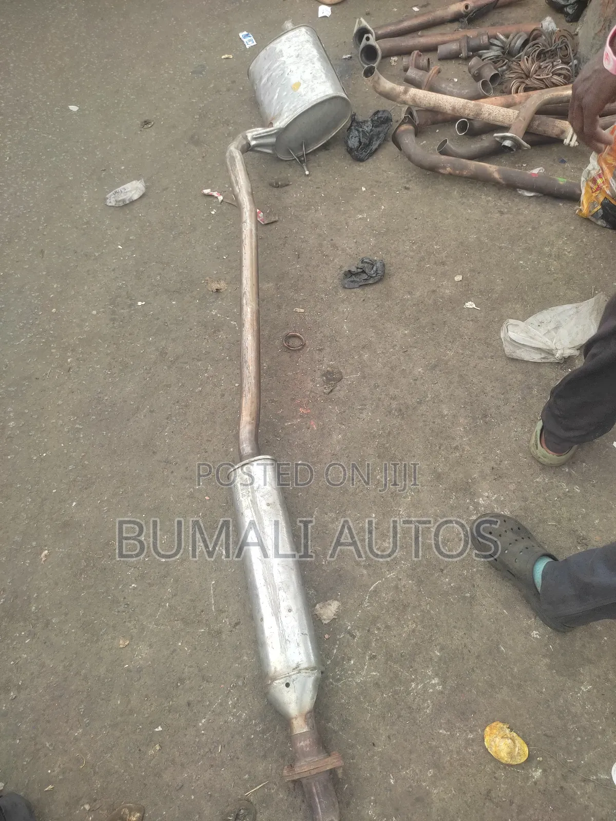 Complete Exhaust Silencer Pot for Toyota Carina E