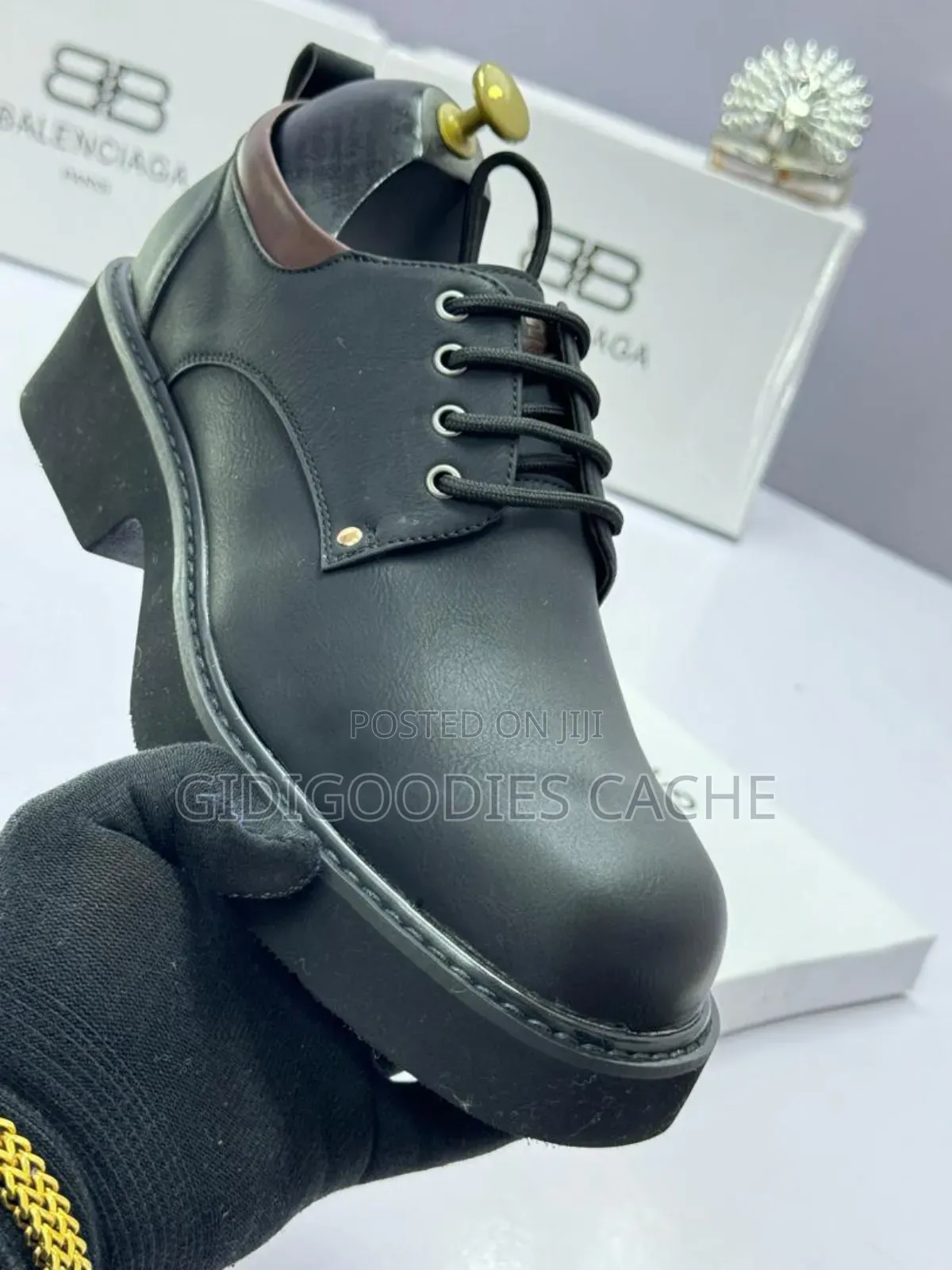 Balenciaga Lace-Up Platform Shoes Size 41-46