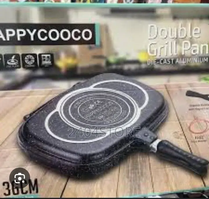 36cm Double Grill Pan