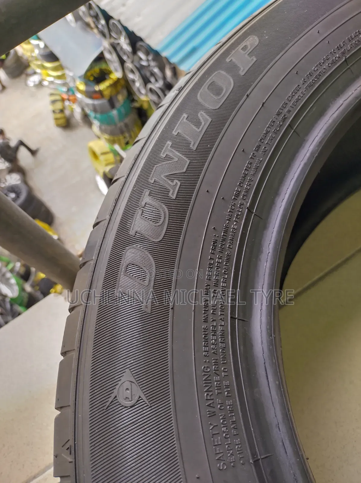 Clean Used Dunlop and Bridgestone Tyres