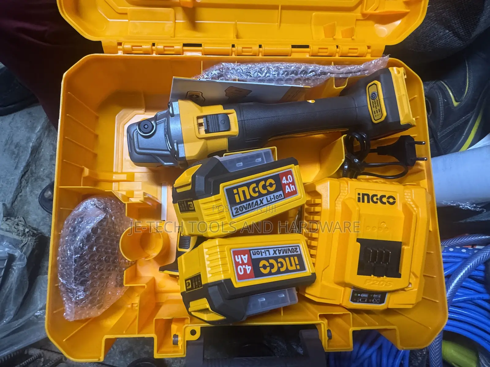 Ingco 20v Cordless Angle Grinder