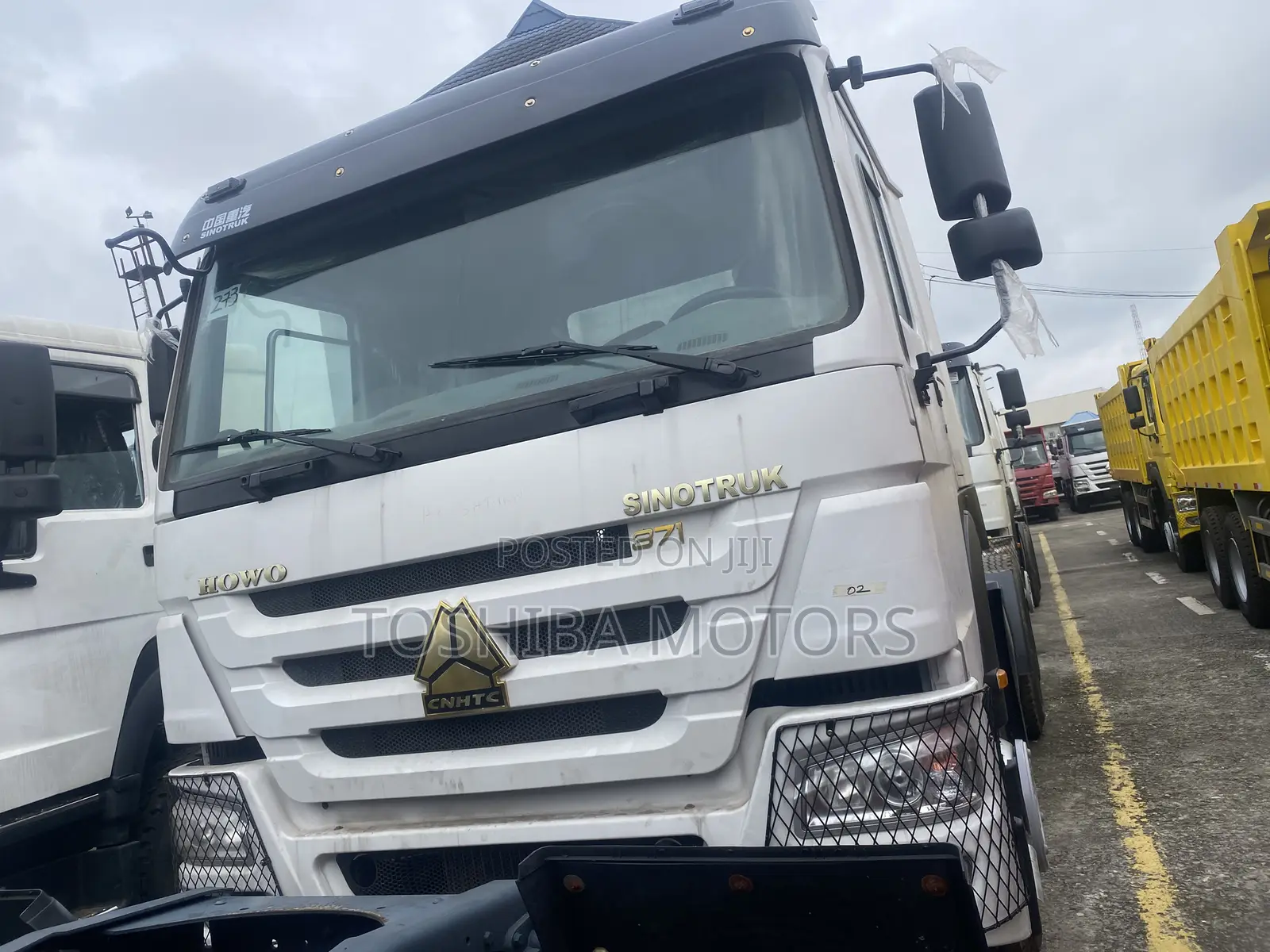 Foreign Used Howo Sinotruk 371