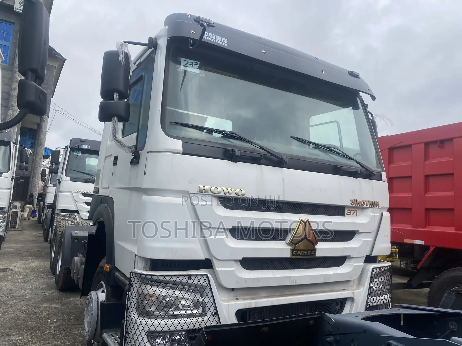 Foreign Used Howo Sinotruk 371
