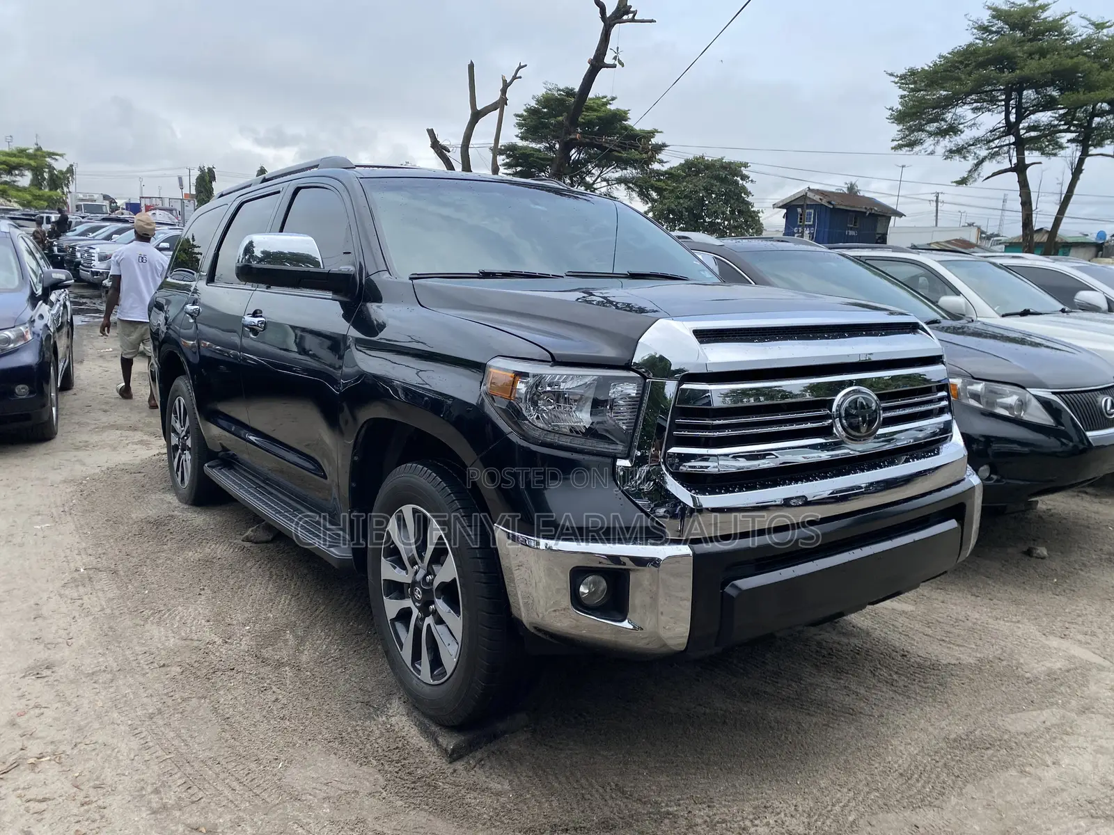 Toyota Sequoia Platinum 4dr SUV 4WD (5.7L 8cyl 6A) 2016 Black