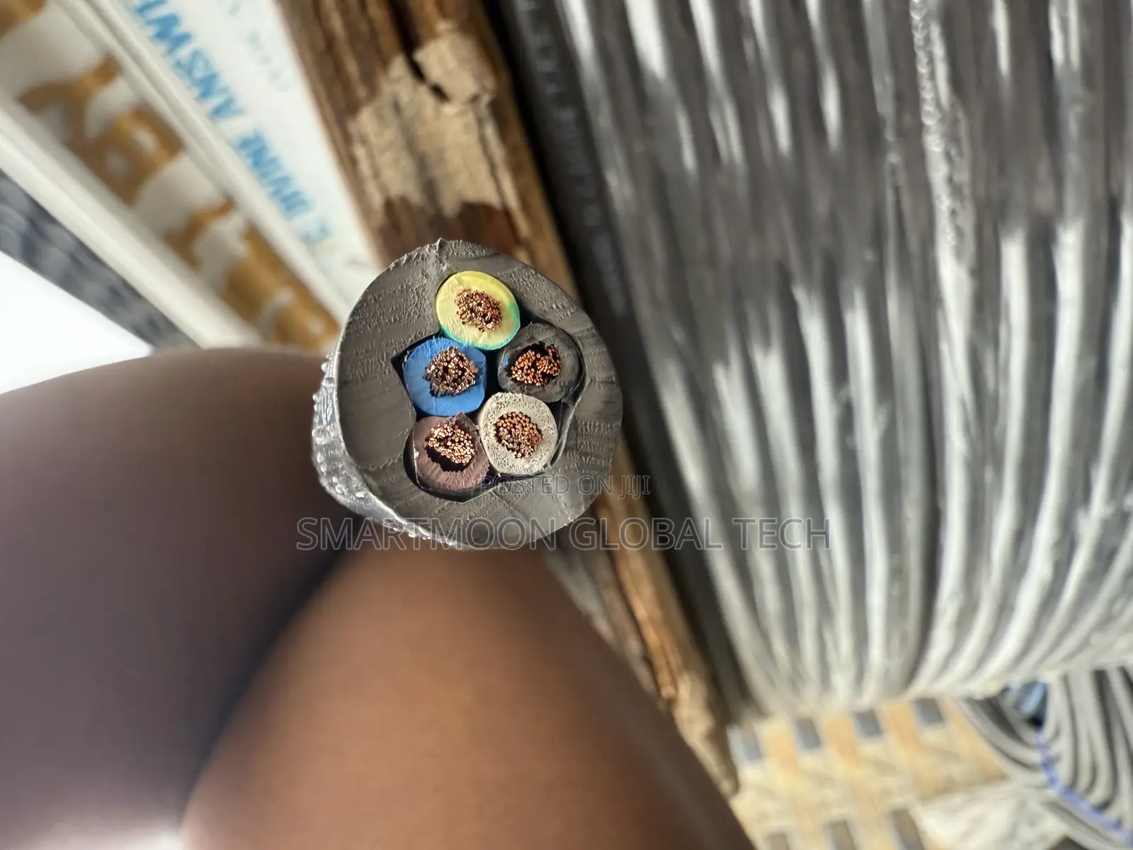 6mm 5core PVC Flexible Cable and Wires