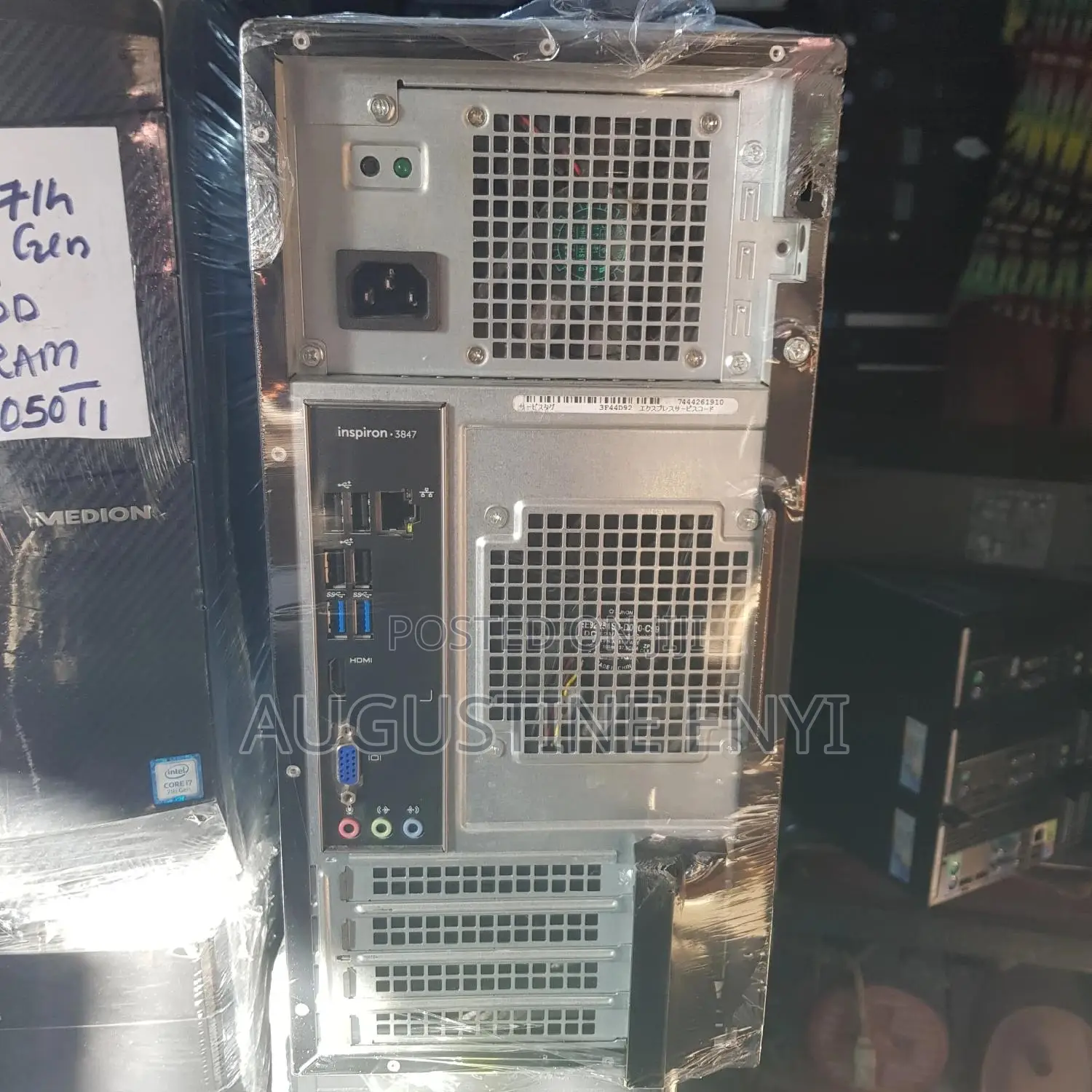 Desktop Computer Dell Precision 7920 8GB Intel Core I5 HDD 500GB