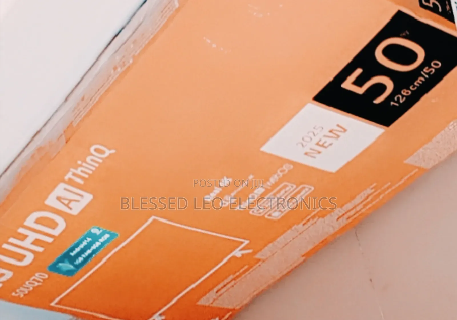 50 Inches Frameless Smart Tv With Sleek Display