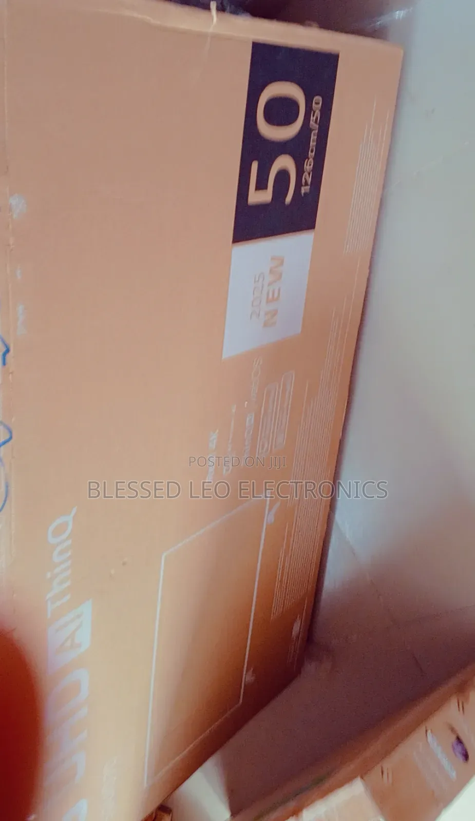 50 Inches Frameless Smart Tv With Sleek Display