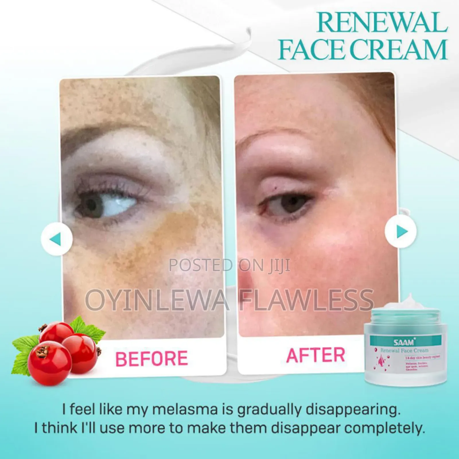 Saam Renewal Korean Miracle Rejuvenating Face Cream