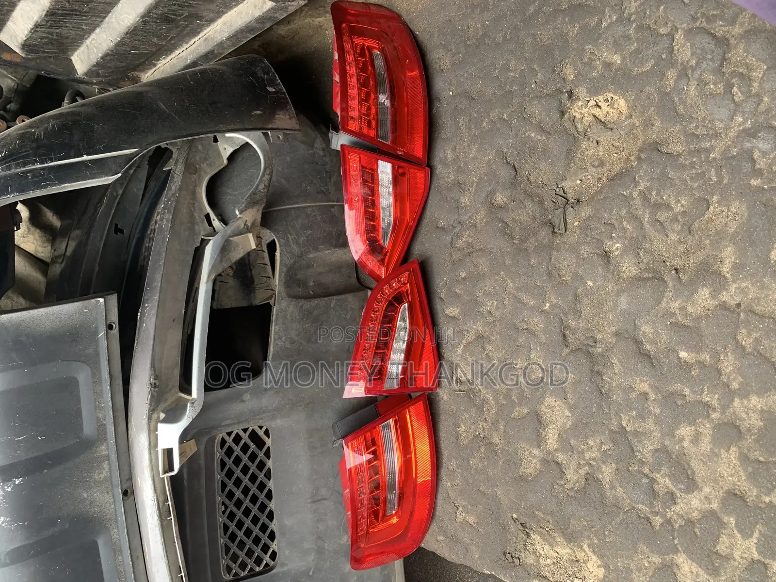 Set of Backlight Audi A4 2010 