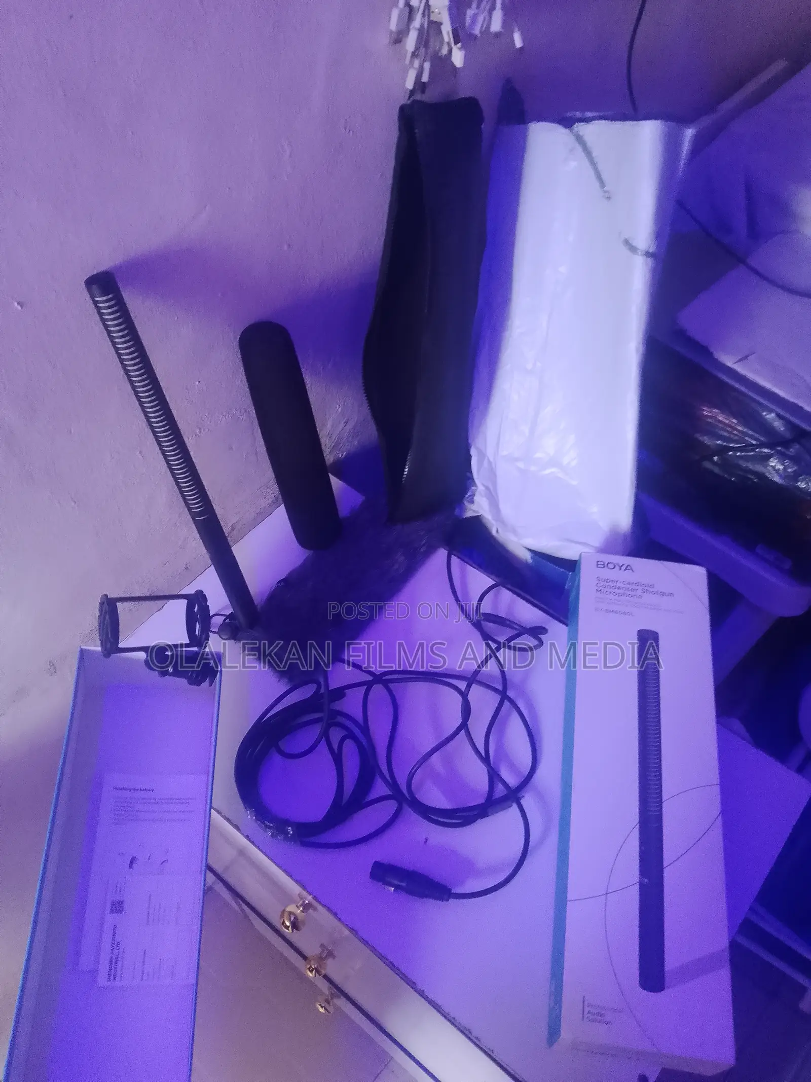 Boom Mic + Accessories for Sale