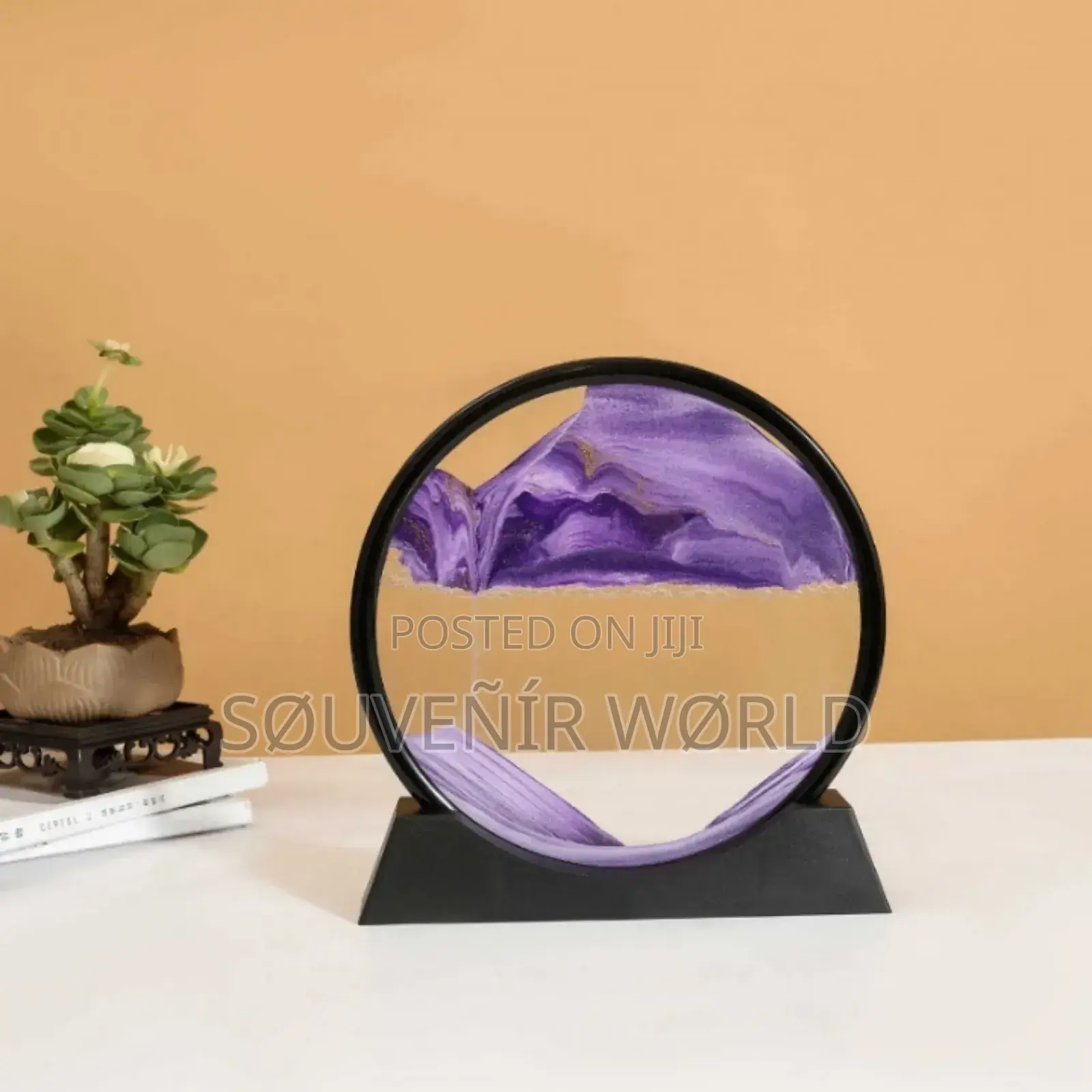 26cm 3d Moving Sand Art Decoration