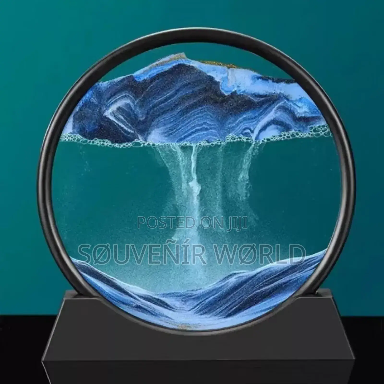 26cm 3d Moving Sand Art Decoration
