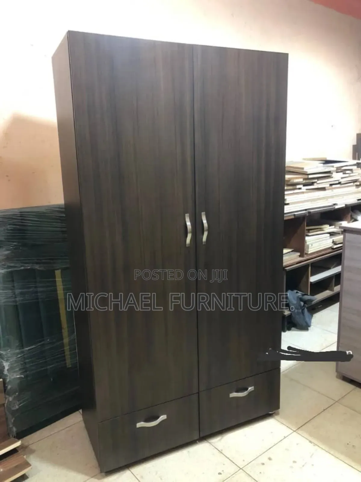 MDF Pure 3 by 6 Wardrobe