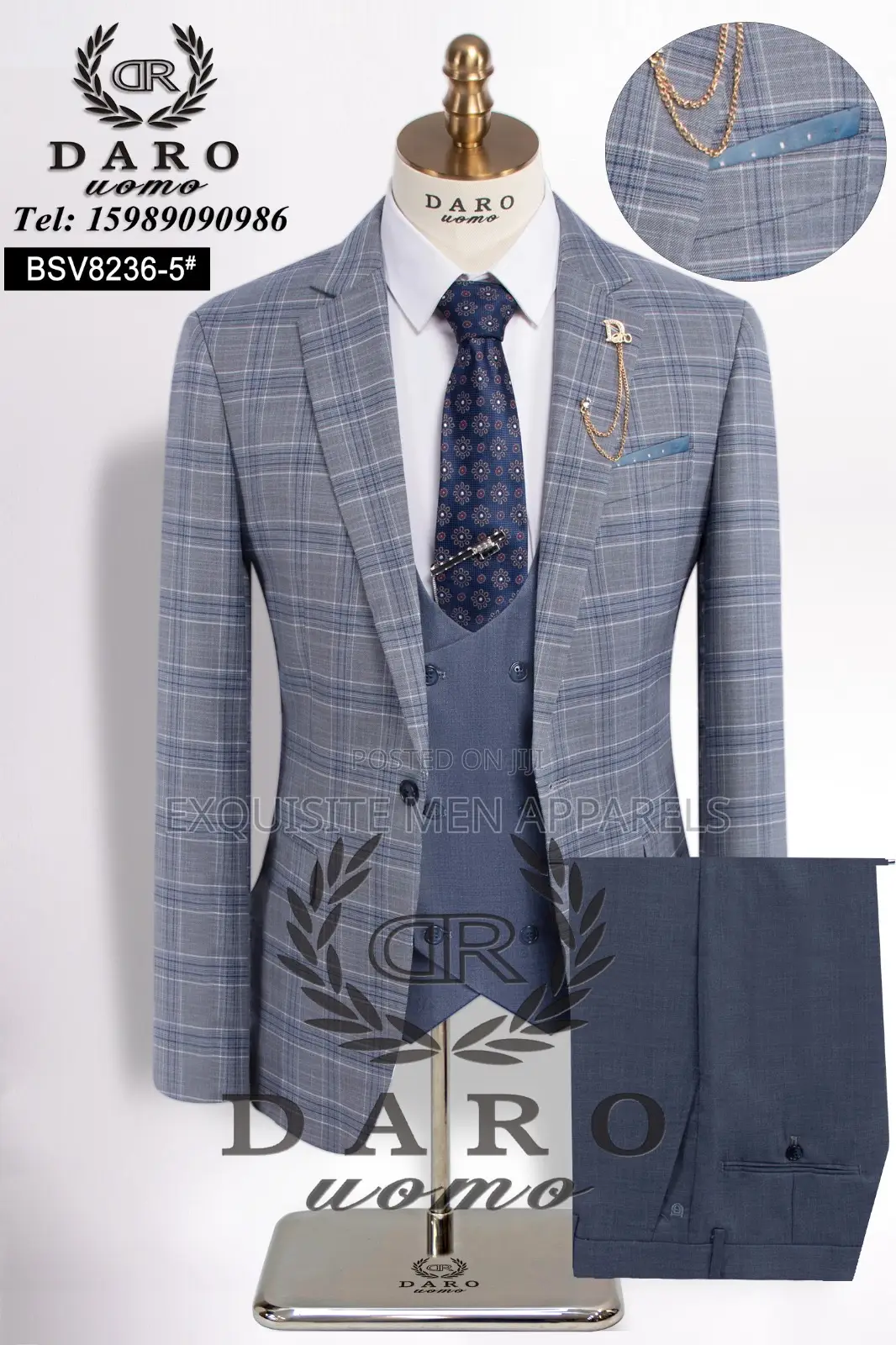 Quality Daro Checkers Official Men’S Suit