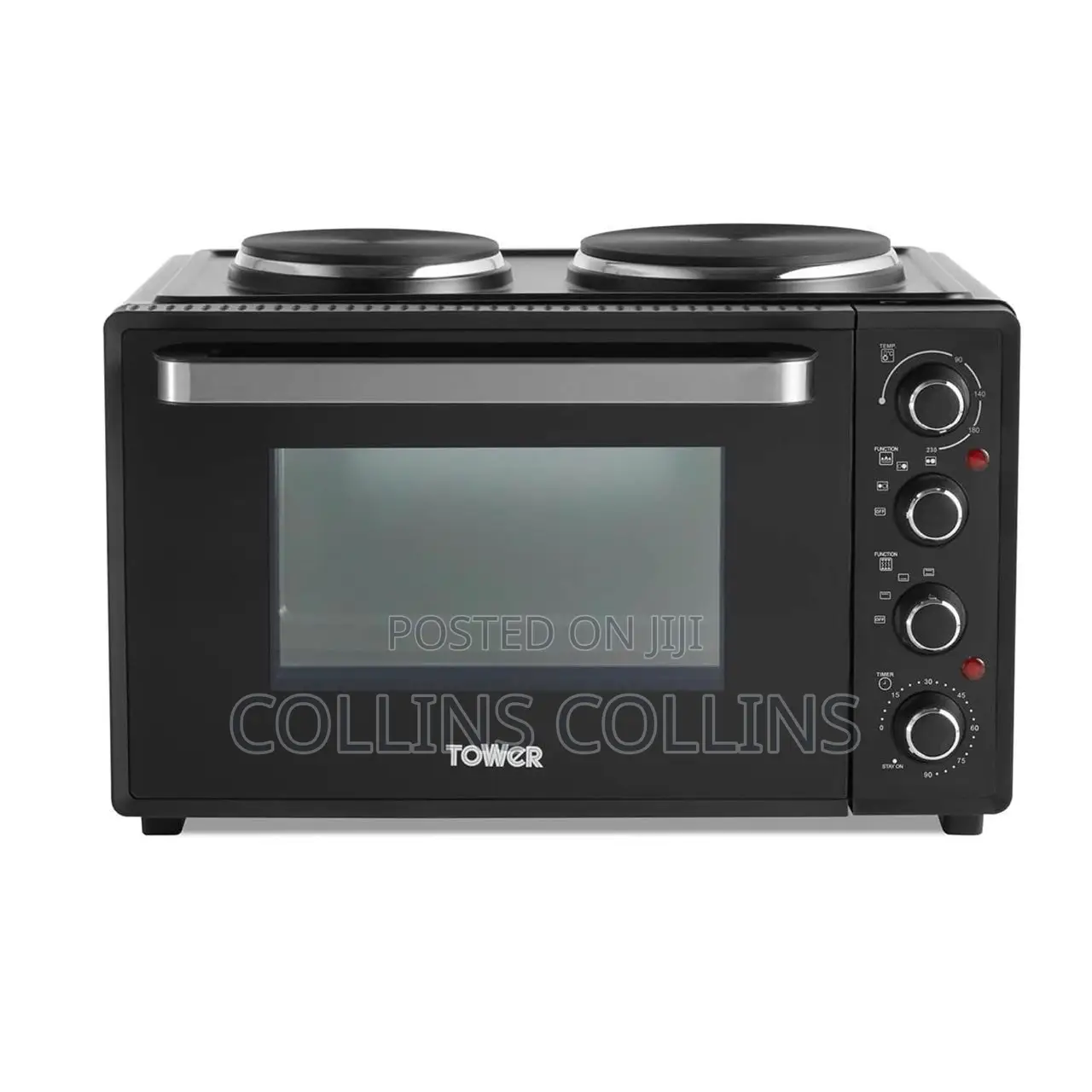 Tower 32l Mini Oven With Dual Hot Plates,