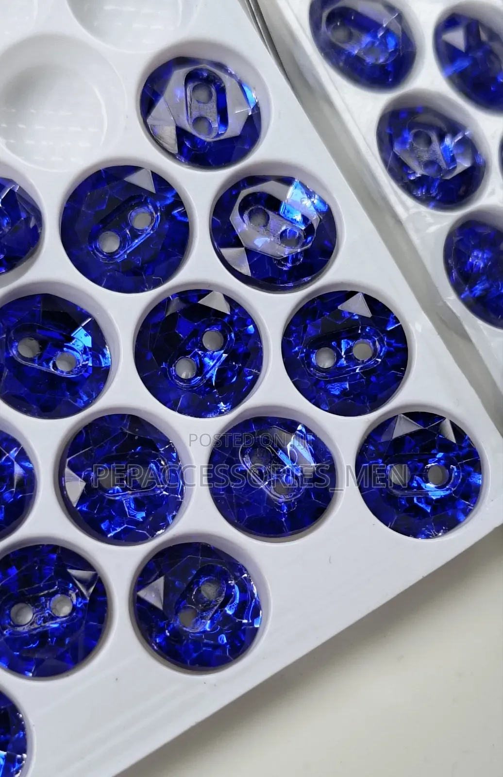 Round Hump Swarovski Buttons