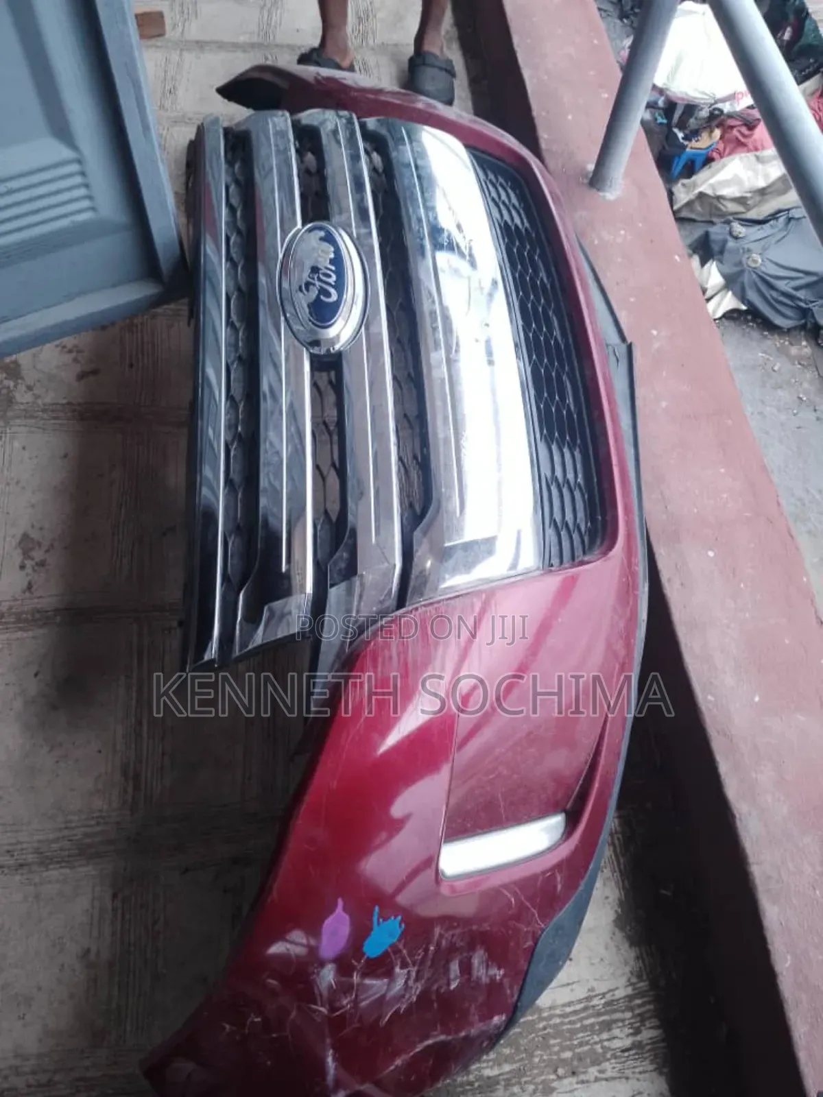 Complete Front Bumper Ford Edge 2013