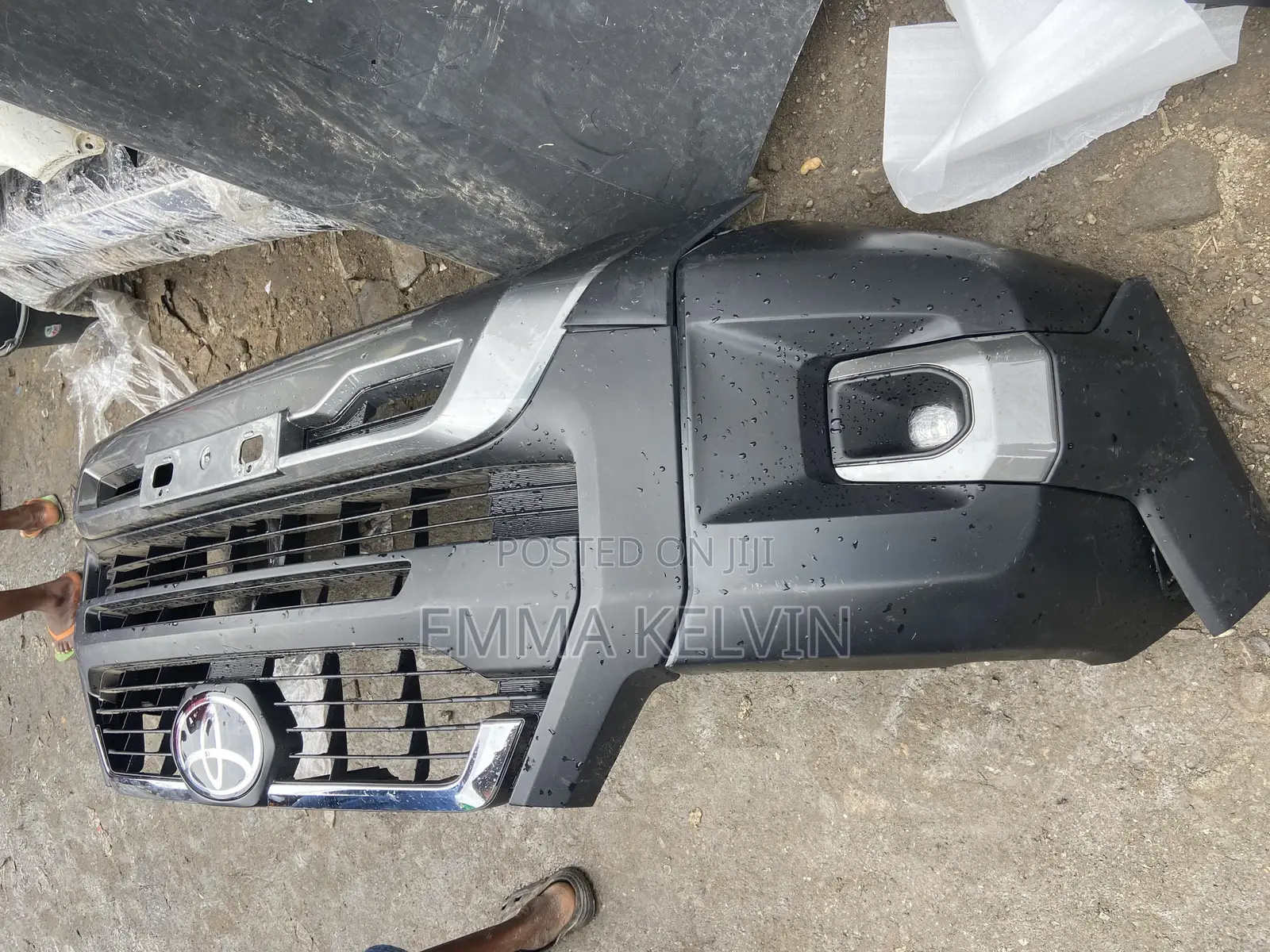 Complete Front Bumper for Toyota Hilux 2020 Model