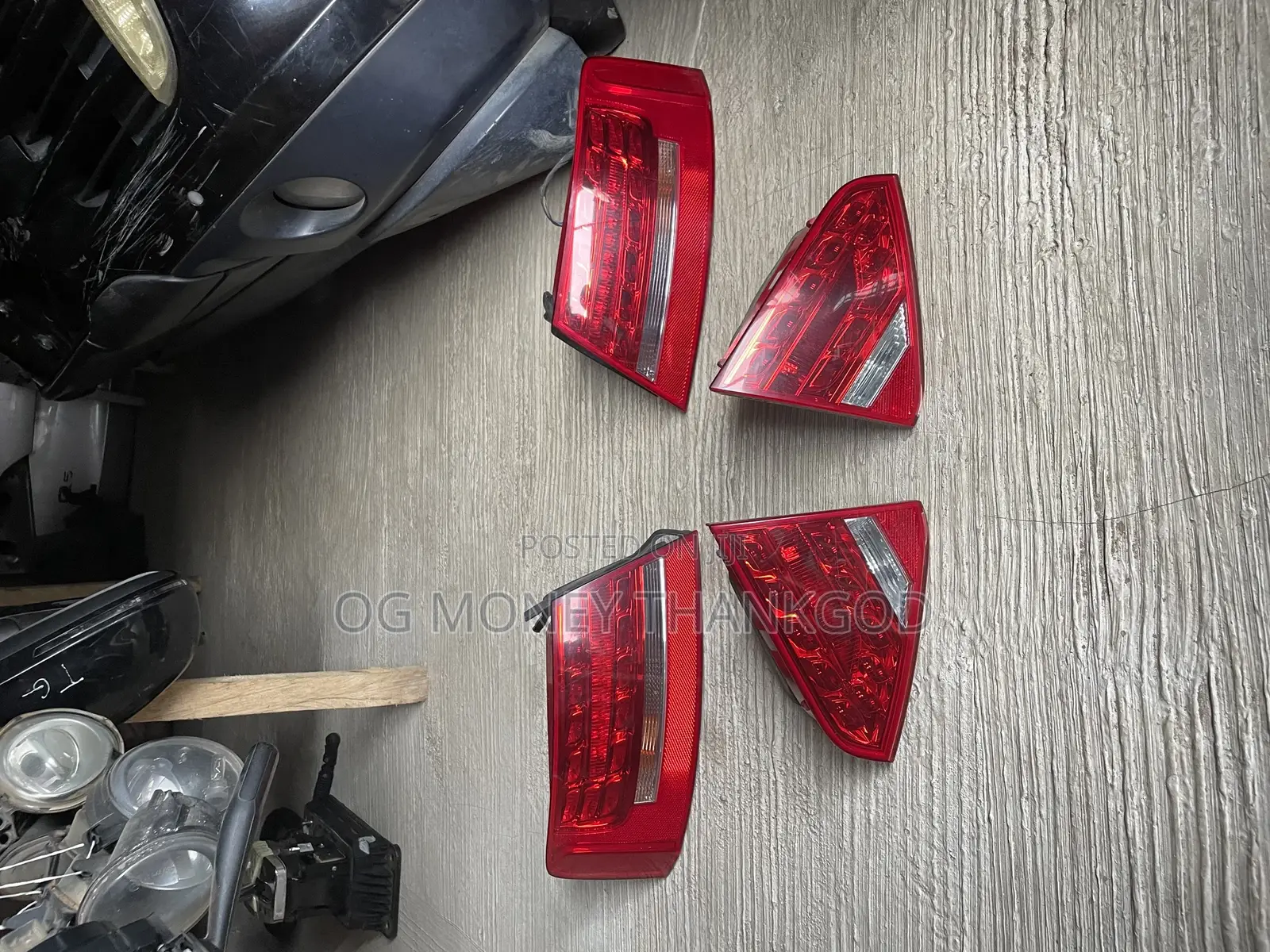 Set of Backlight Audi A5 2010 