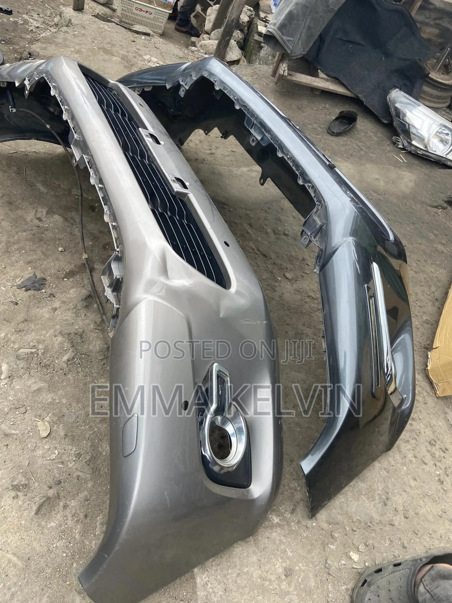 Complete Front Bumper for Toyota Hilux 2015 Model