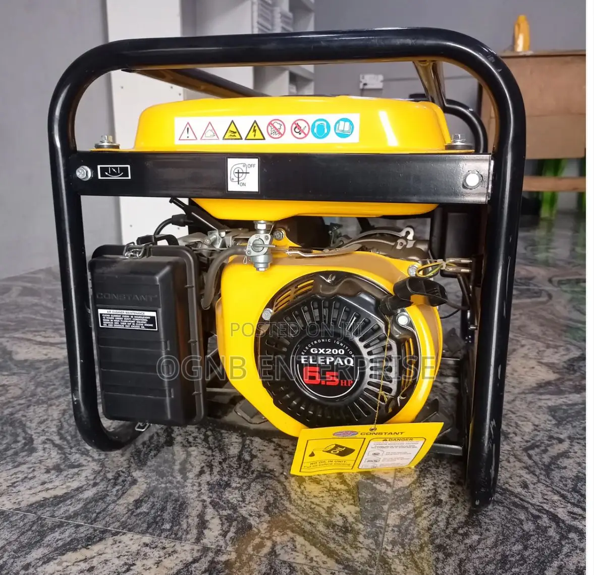 Elepaq Constant 4.5kva Gasoline Generator