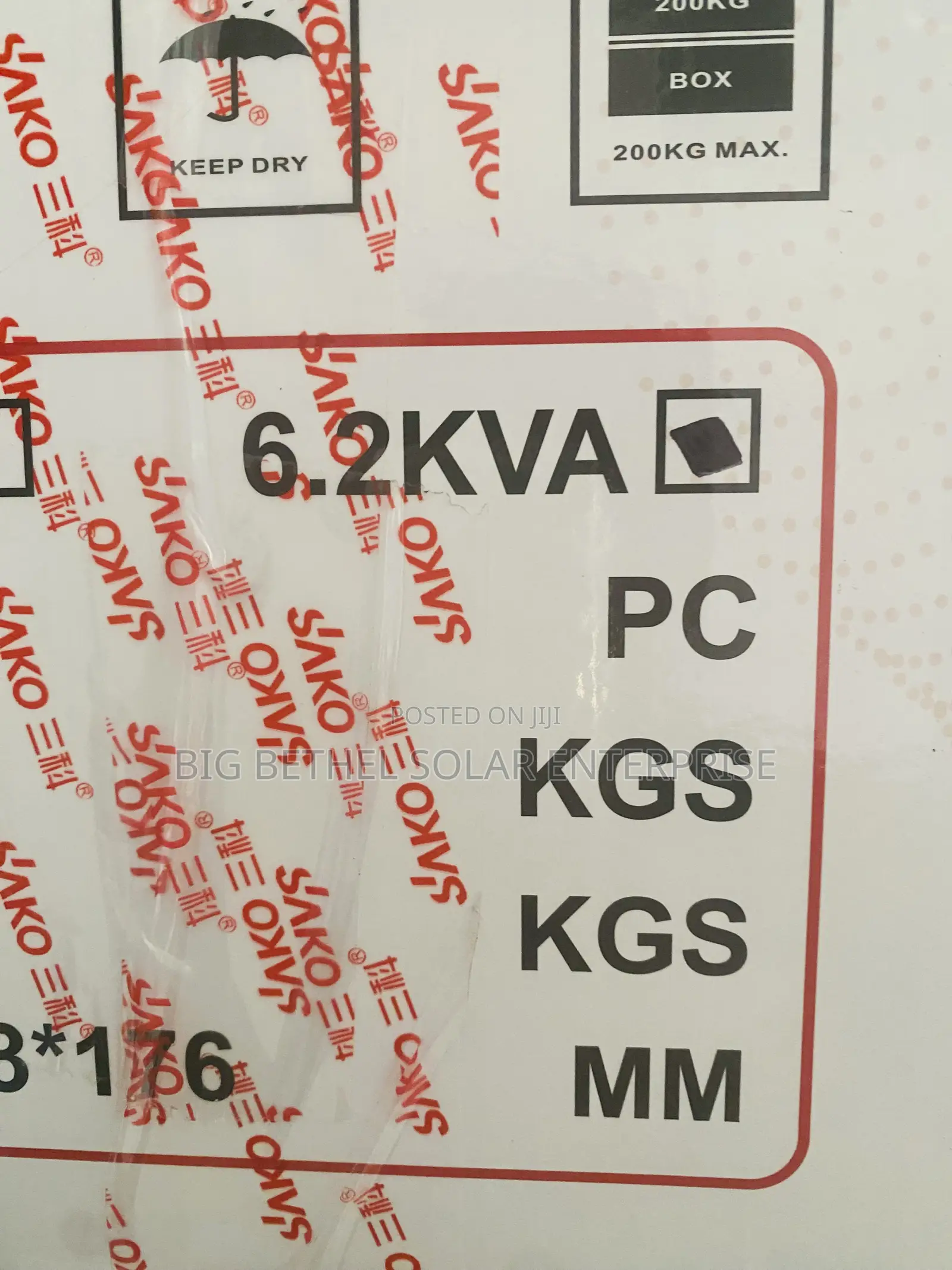 6.2kva 48v Sako Solar Power Inverter
