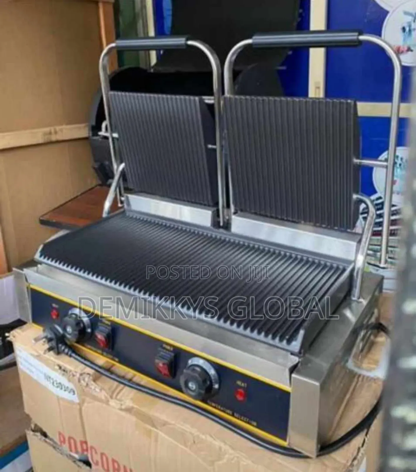Industrial Electric Shawarma Machine. Double Face