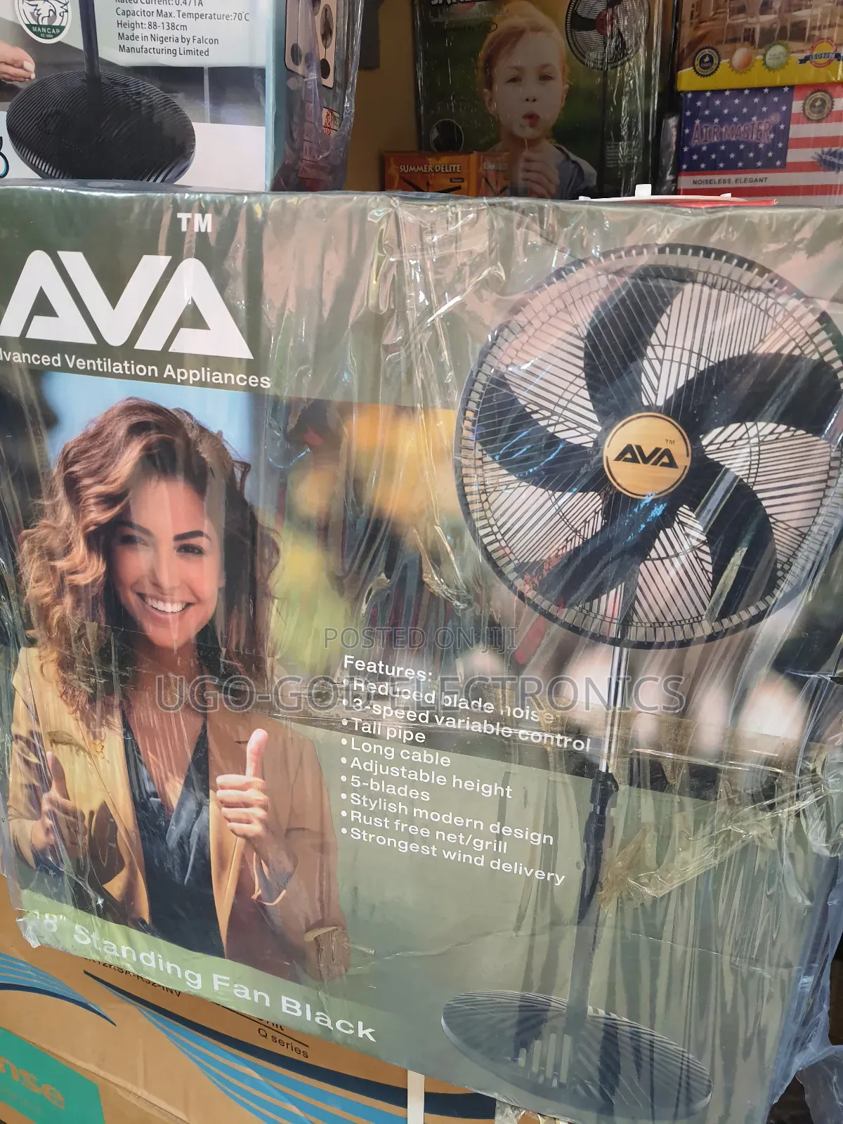 Ava 18 Standing Fans