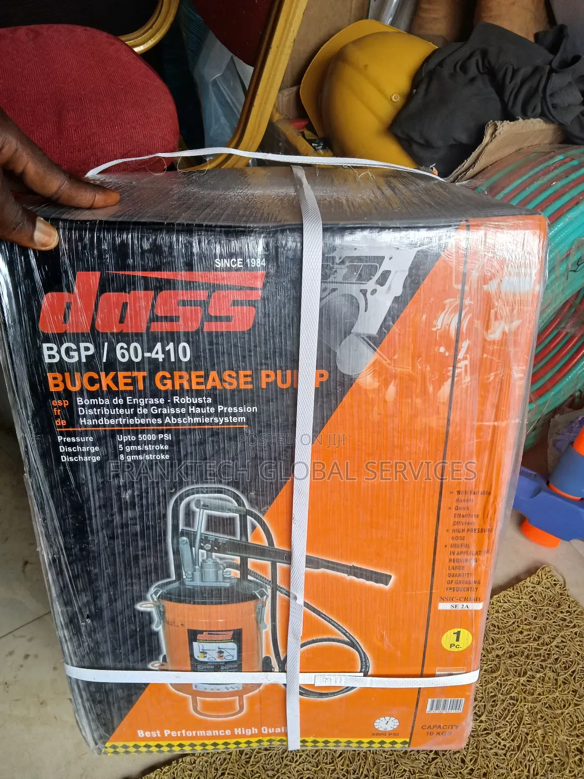 Bucket Grease Pump 10kg