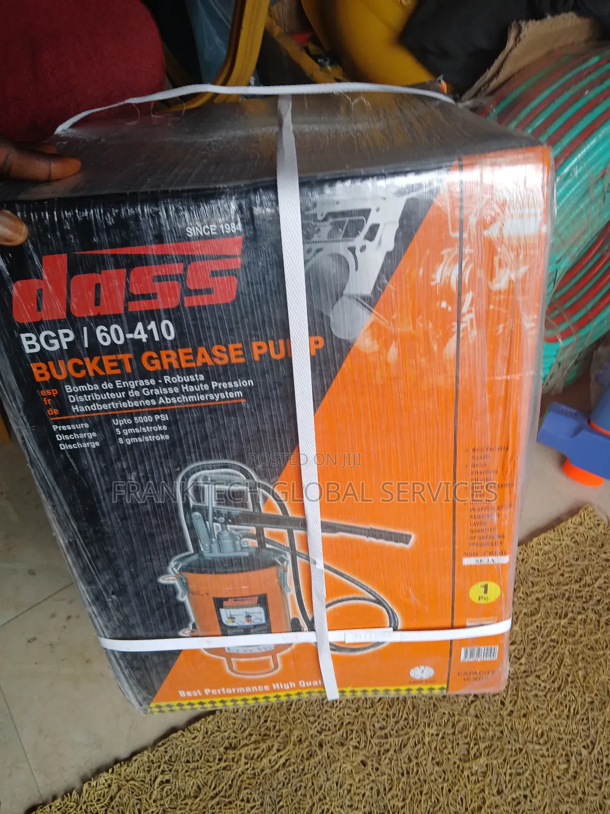 Bucket Grease Pump 10kg
