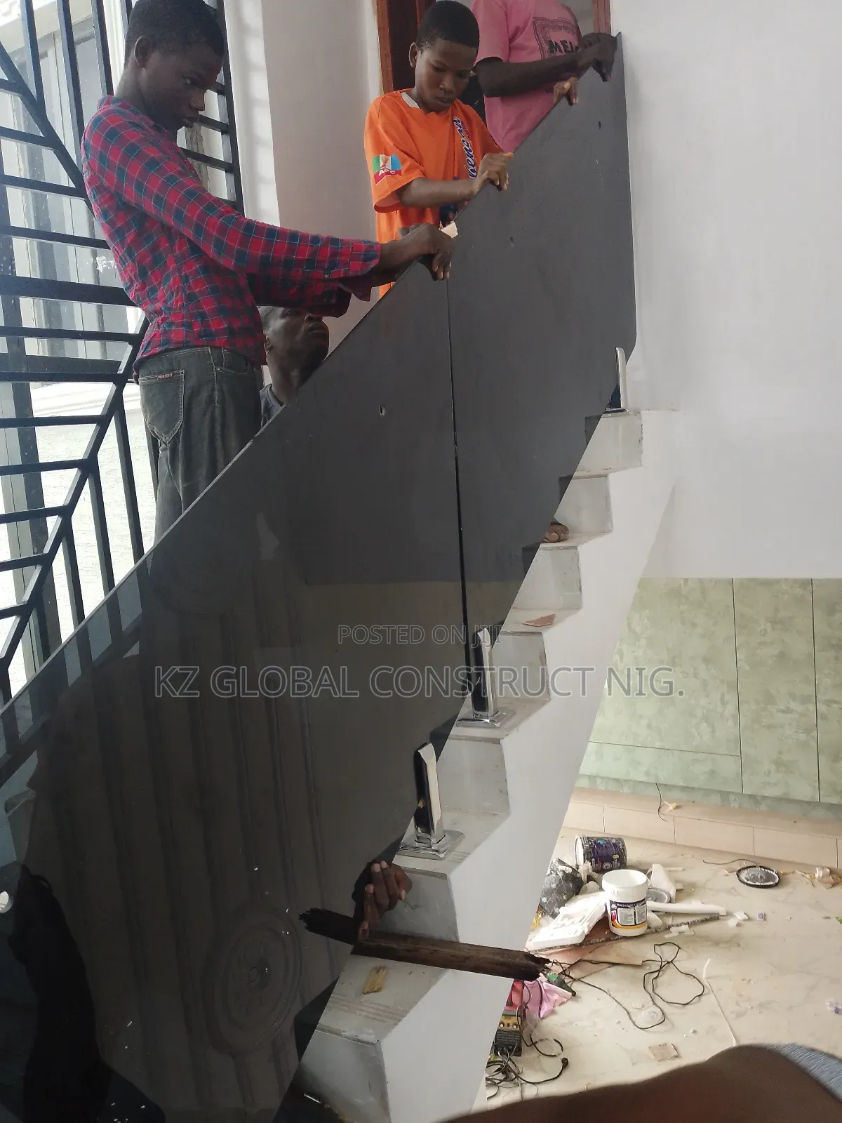 Frameless Glass Railings Work