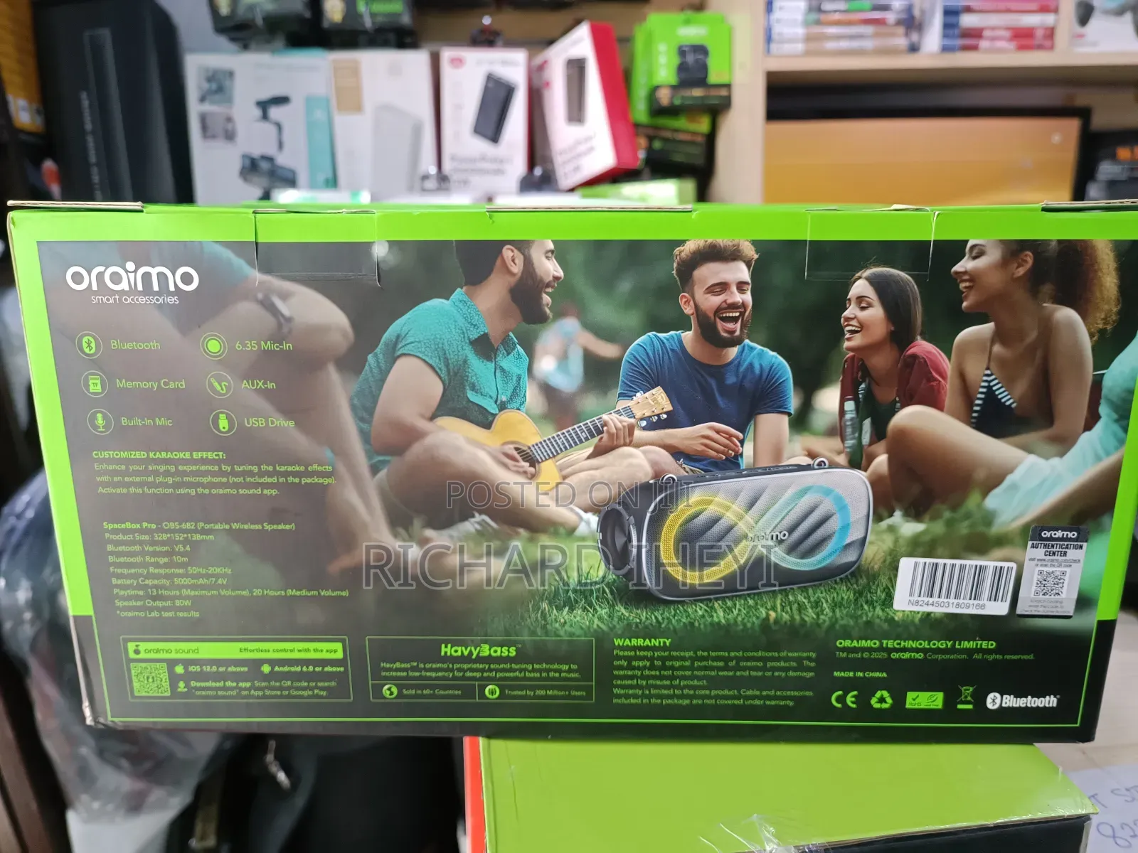 80w Oraimo Spacebox Pro