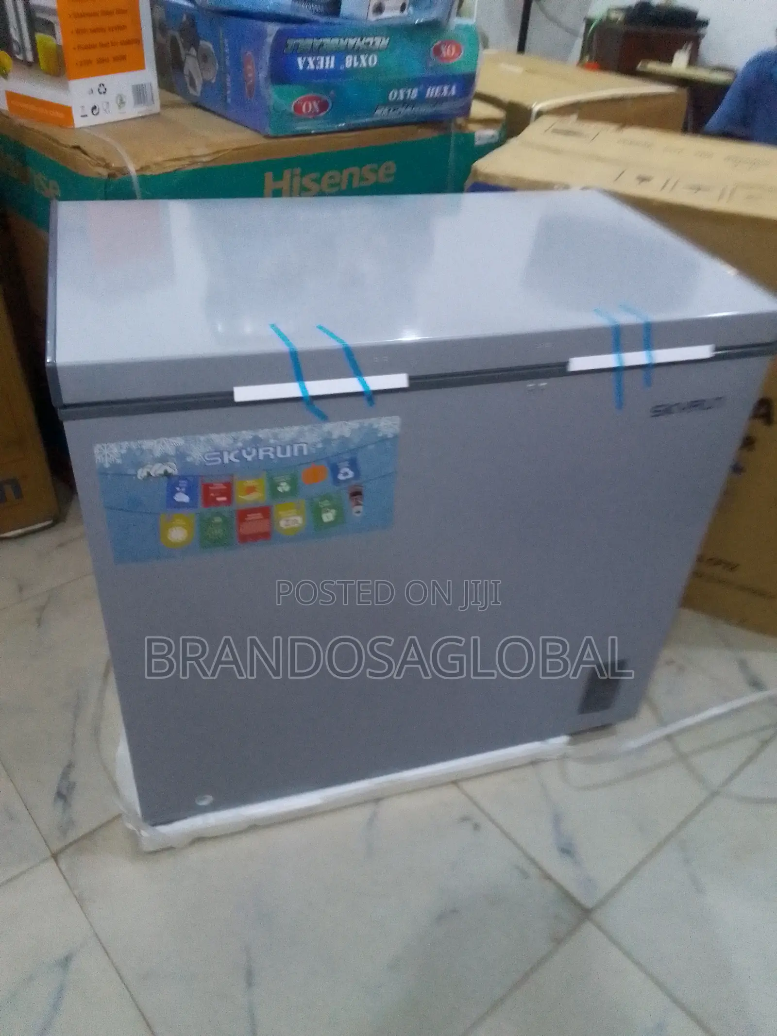 Skyrun 200l Chest Freezer Bd-200a – Powerful Cooling Solution
