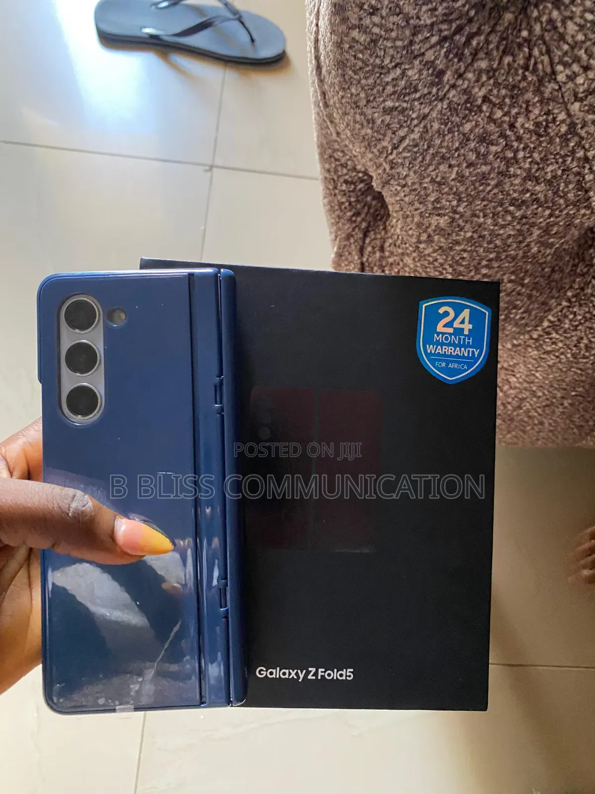 New Samsung Galaxy Fold 5G 512 GB Blue
