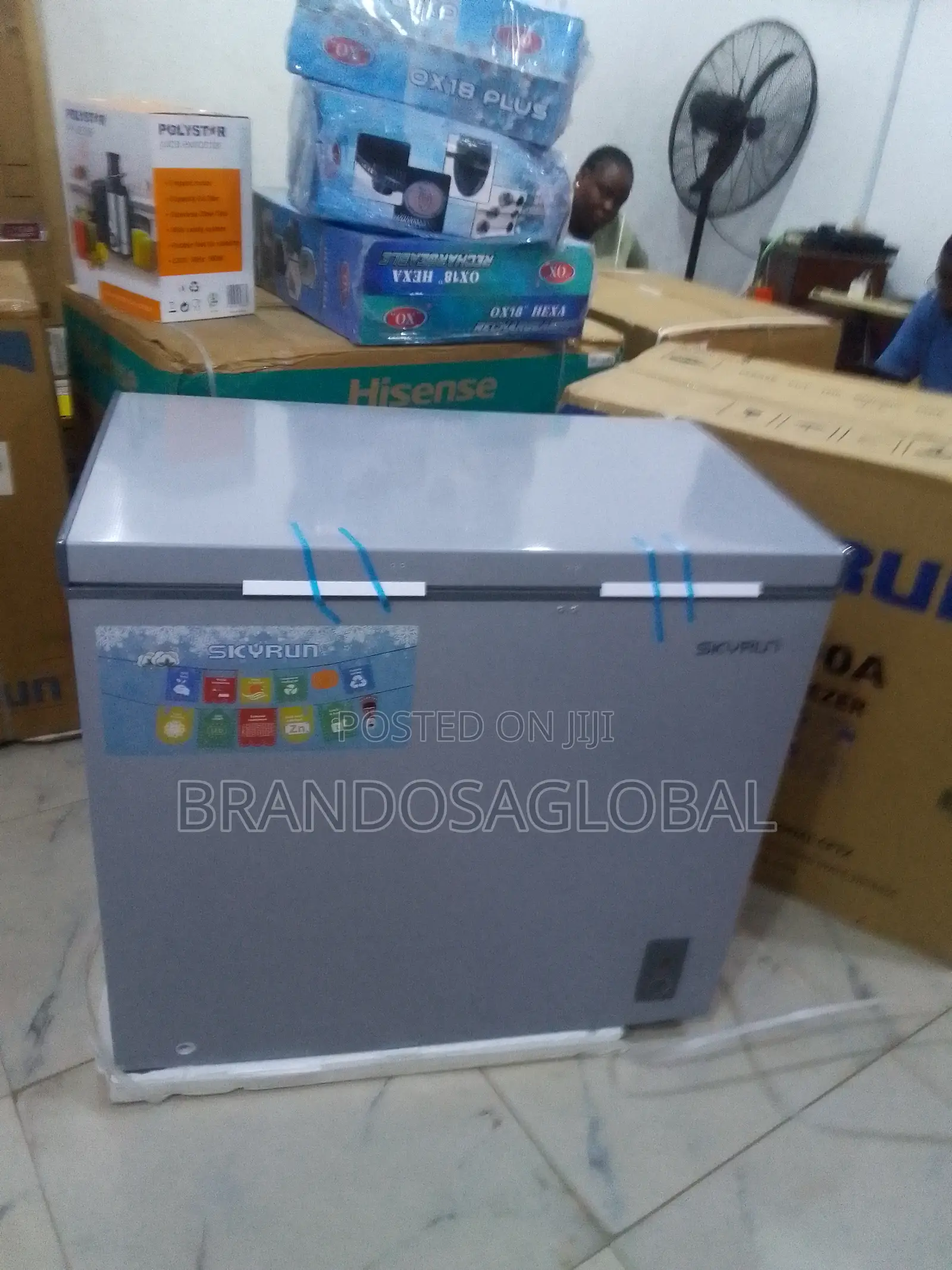 Buy Skyrun 200l Chest Freezer Bd-200a – Perfect for Home or Business