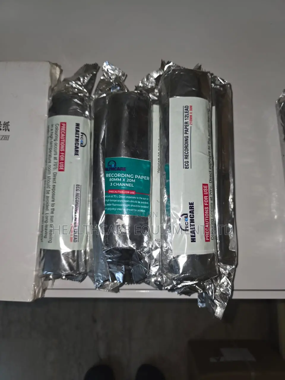Ecg Papers for 12, 6 and 3 Channels Ecg