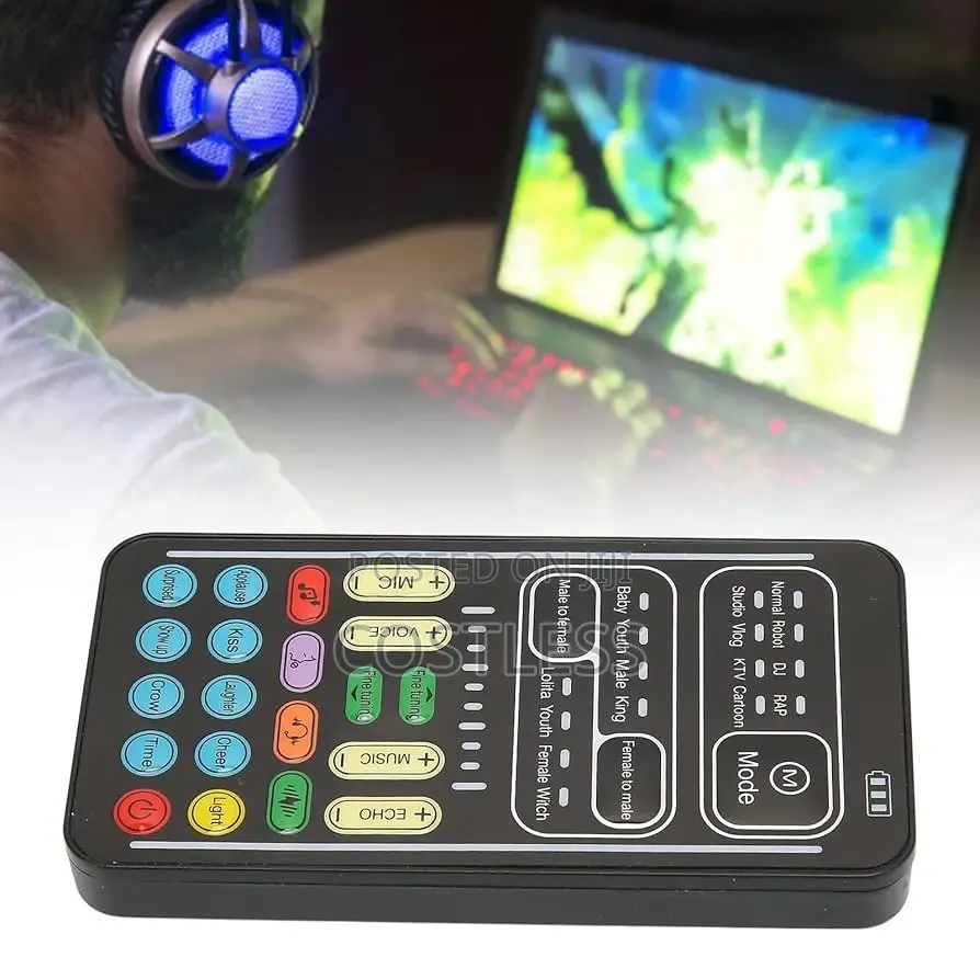 Voice Changer Portable Device With Mic