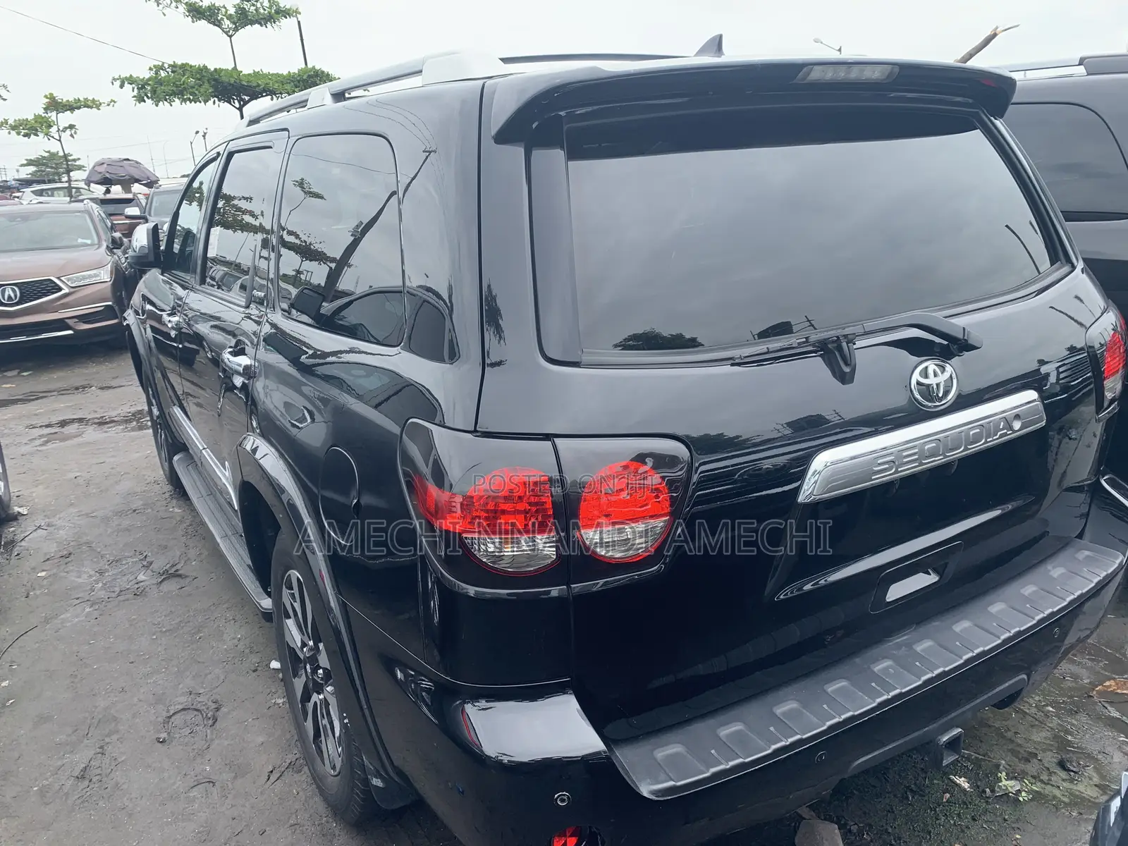 Toyota Sequoia Platinum 4x4 2020 Black