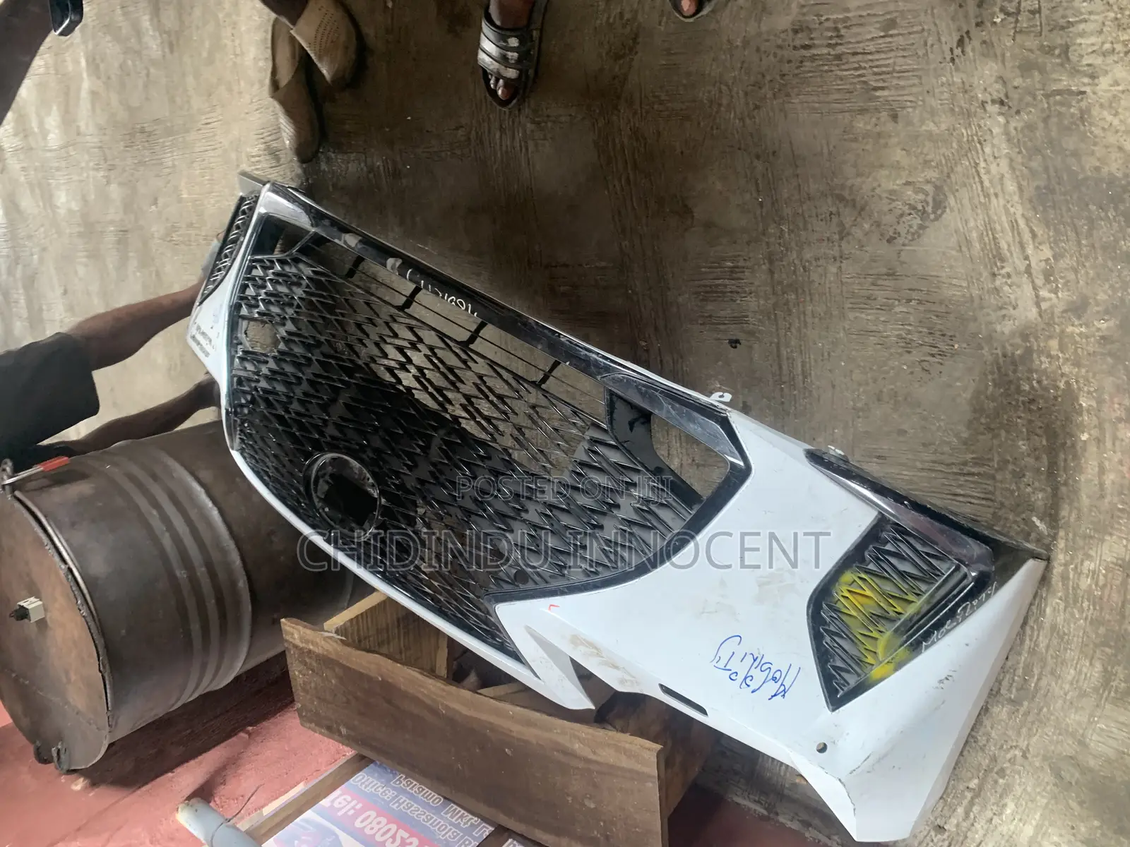 Complete Front Bumper Lexus Es350 2024 Model Direct Tokunbo