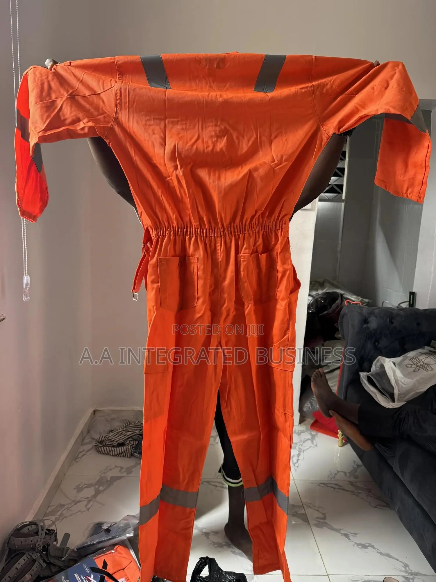 Orange Reflective Coverall Original
