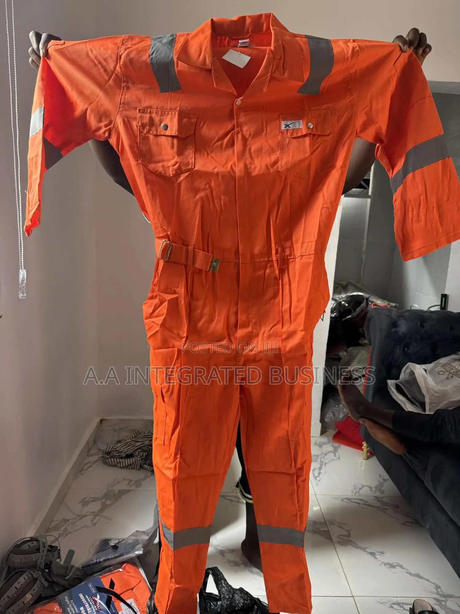 Orange Reflective Coverall Original