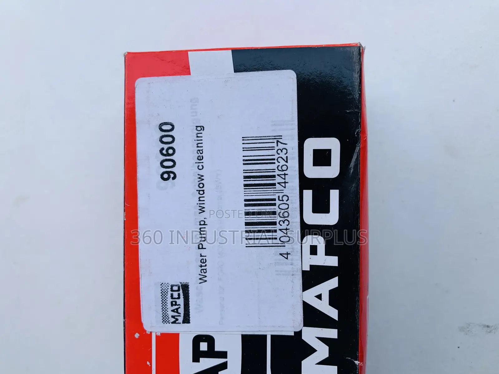 Genuine Mapco 90600 Water Pump ,Window Cleaning
